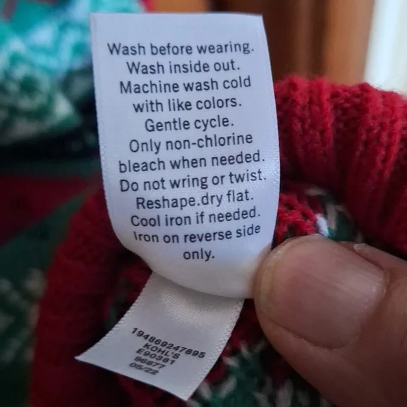 NWOT Ugly Christmas Sweater - Christmas Cow with Drink Holder XL - Picture 7 of 7